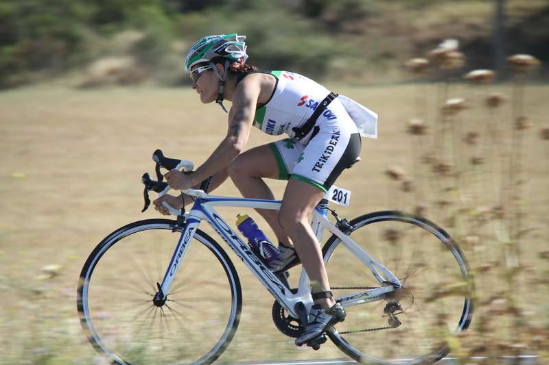 El viento preside un exigente Triatl&oacute;n de Aritzaleku